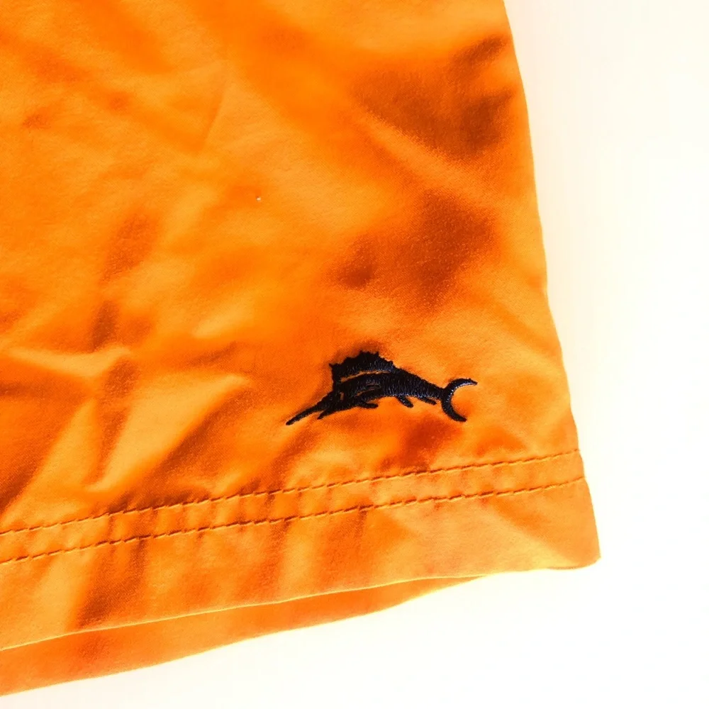 Tommy Bahama kids swim‎ trunks orange Size XL